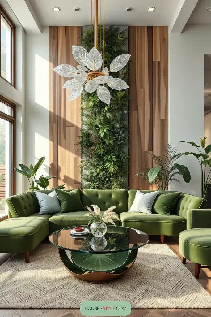 Nature-Inspired Designer Living Rooms with a Unique Touch - photo 2