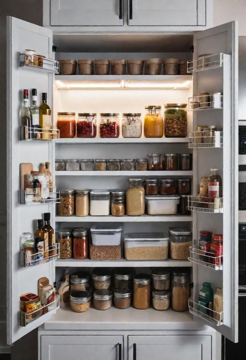 18. Turning a Closet into a Pantry
