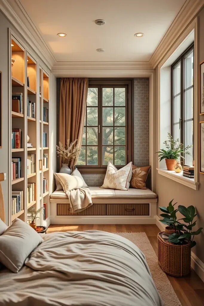 Building Cozy Reading Nooks Into Small Bedrooms