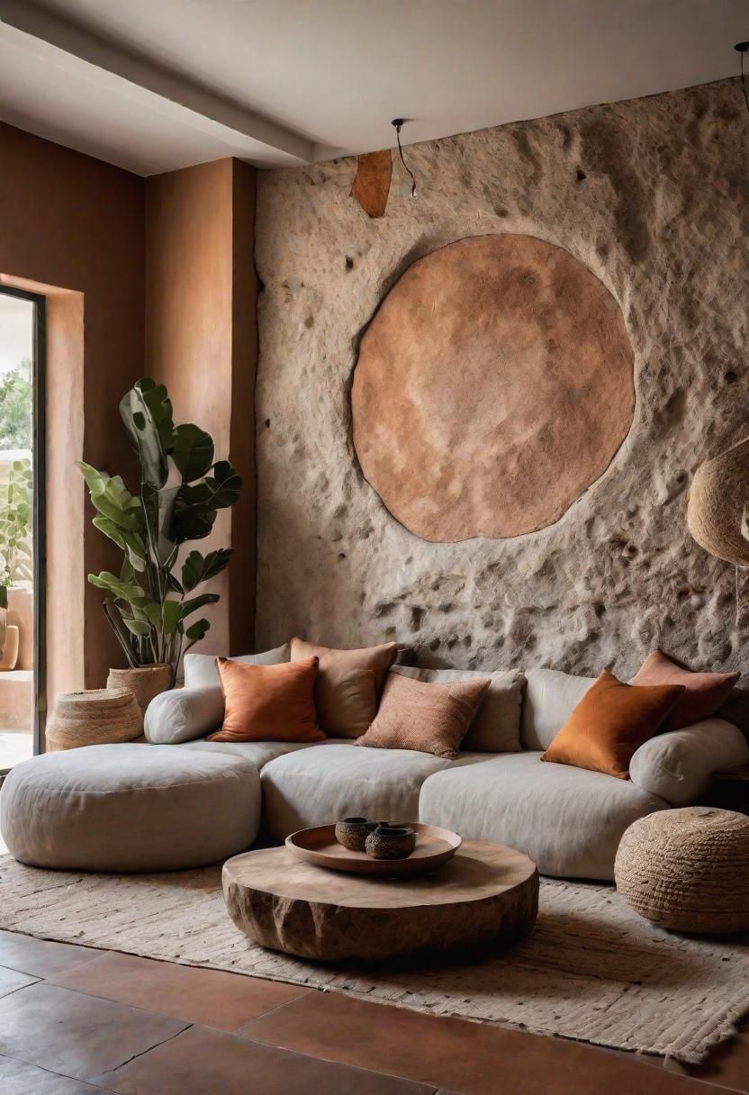 12. Textured Accent Wall for Boho Rooms - photo 3
