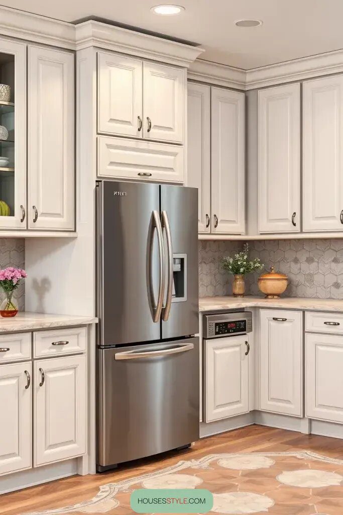 Matching Paneled Appliances for a Seamless Kitchen
