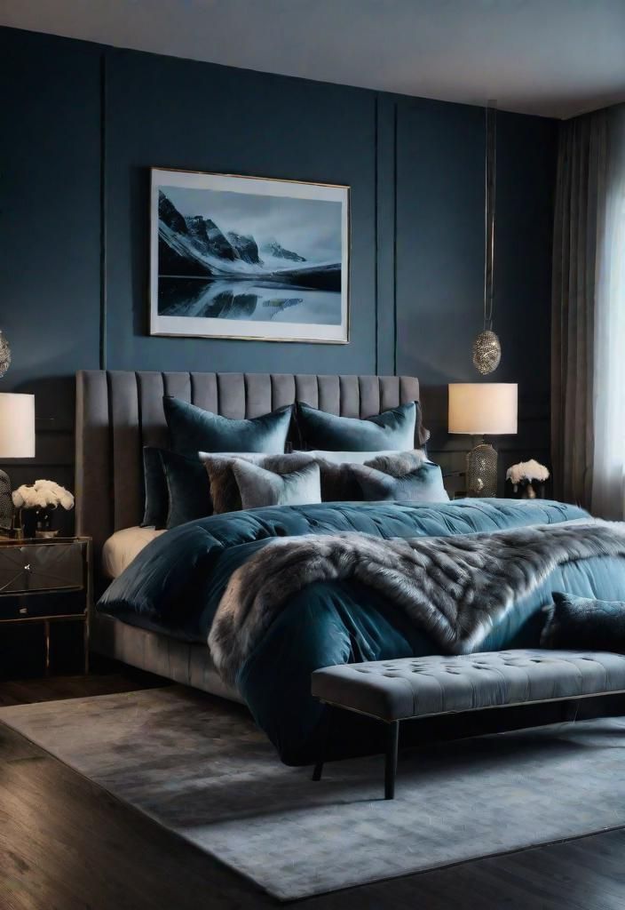 21. Arctic Frost Bedroom Theme