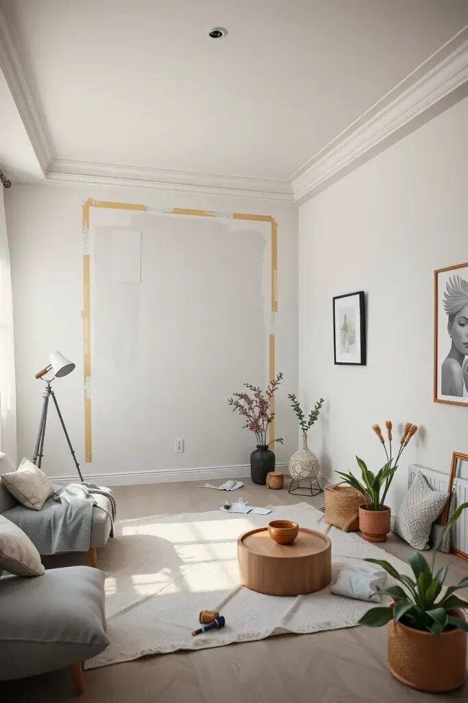 How to Prep a Wall for a DIY Mural - photo 2