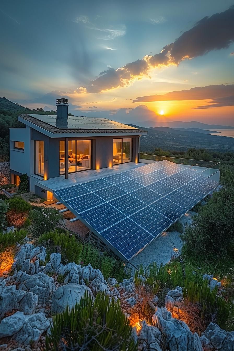 7. Eco-Friendly Solar Panel Roofing - photo 2