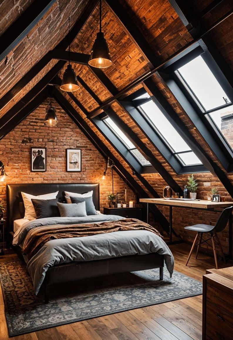 4. Industrial Loft with Exposed Brick - photo 2