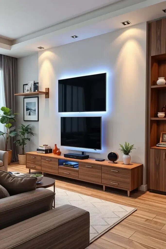 TV Stands with Adjustable Mounting Options