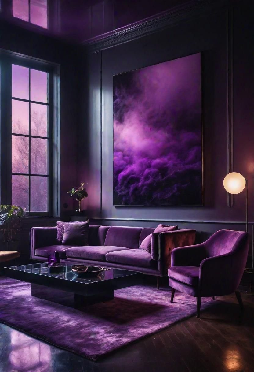 25. Purple Haze Lounge Alcove Style