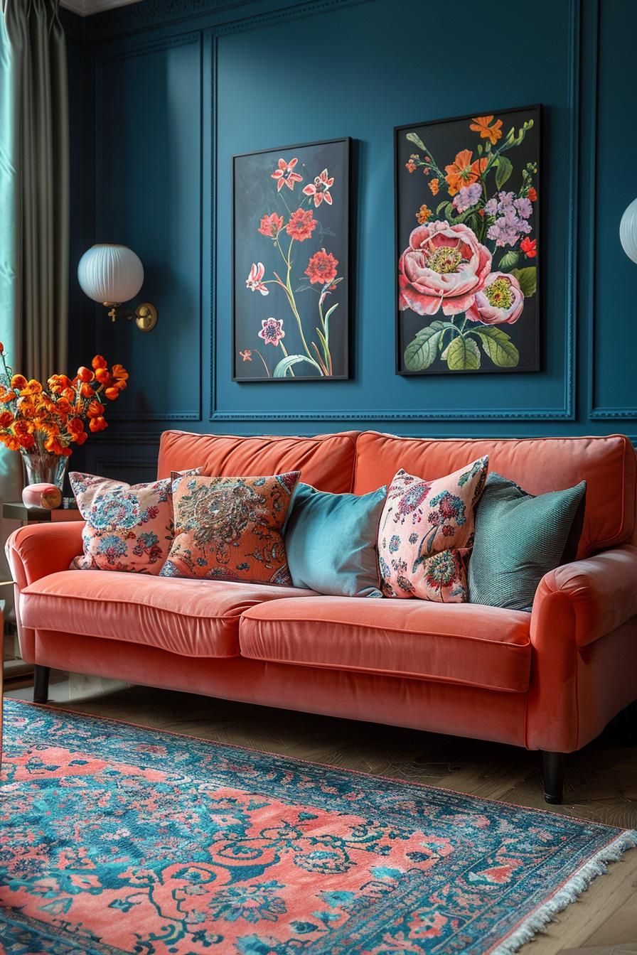 9. Eclectic Wallpaper Fusion Ideas - photo 2