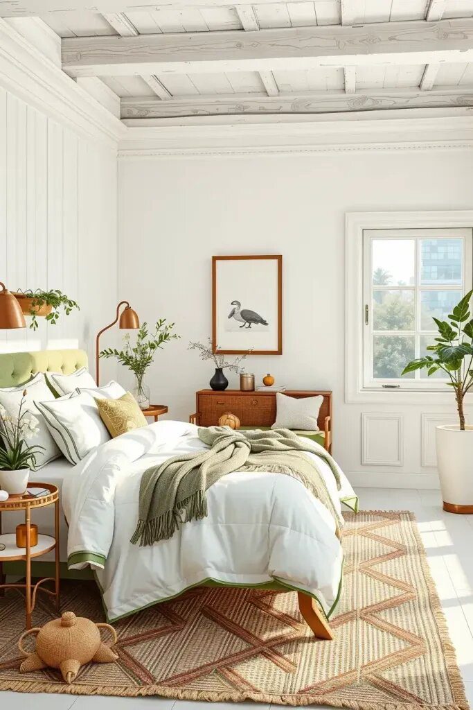 6 Ways to Style a White and Sage Bedroom