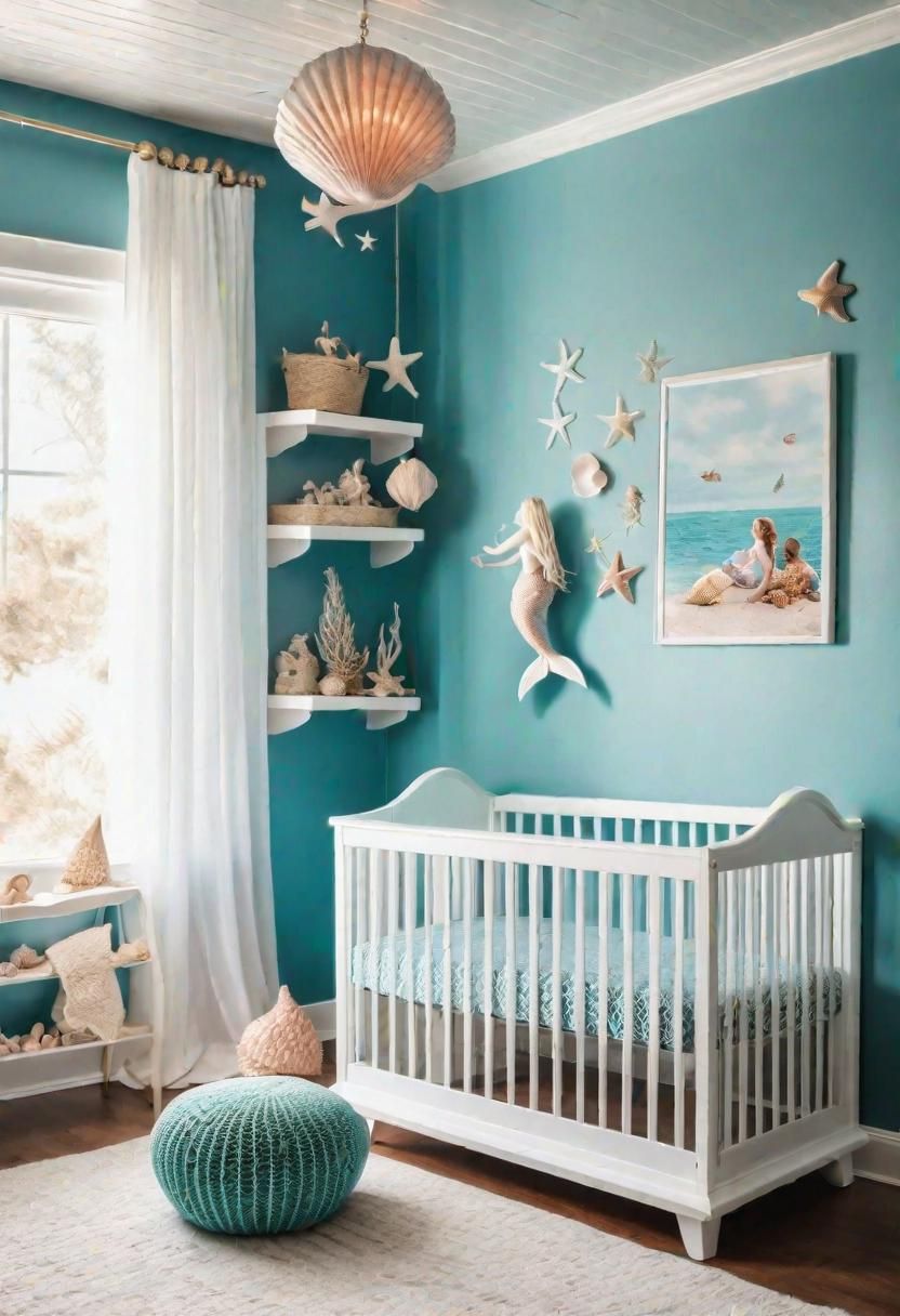 2. Under-the-Sea Mermaid Nursery Look