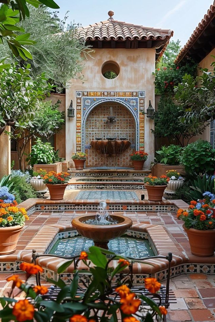 5. Sun-Soaked Mediterranean Garden Style