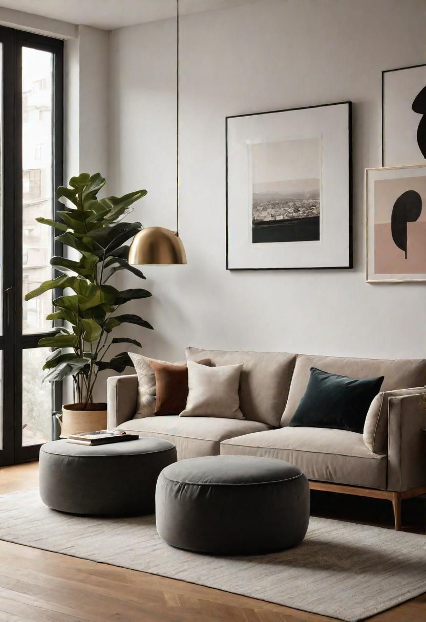 6. Storage Ottoman with Hidden Space