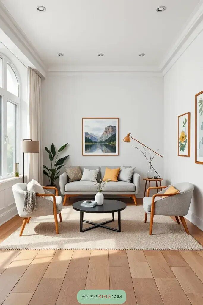 Furniture Spacing Guidelines For A Successful Small Layout - photo 2
