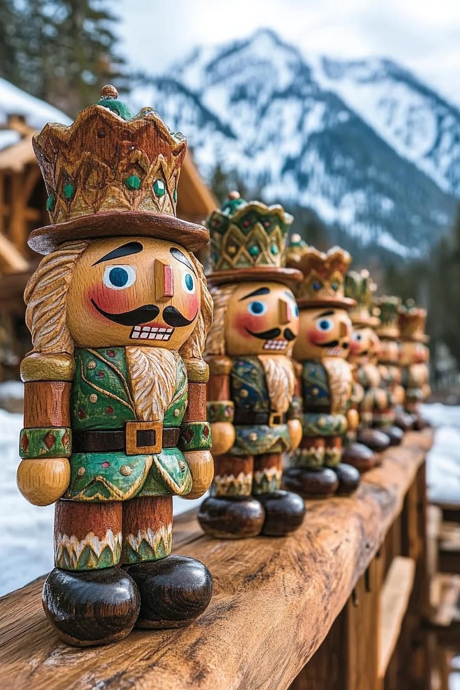 13. Wooden Nutcrackers for Lodge Style - photo 2