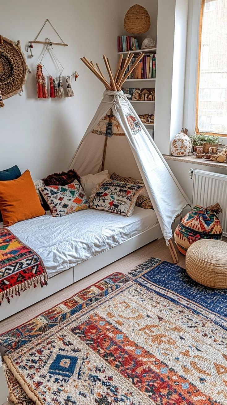 10. Add A Teepee-Shaped Bookshelf - photo 4