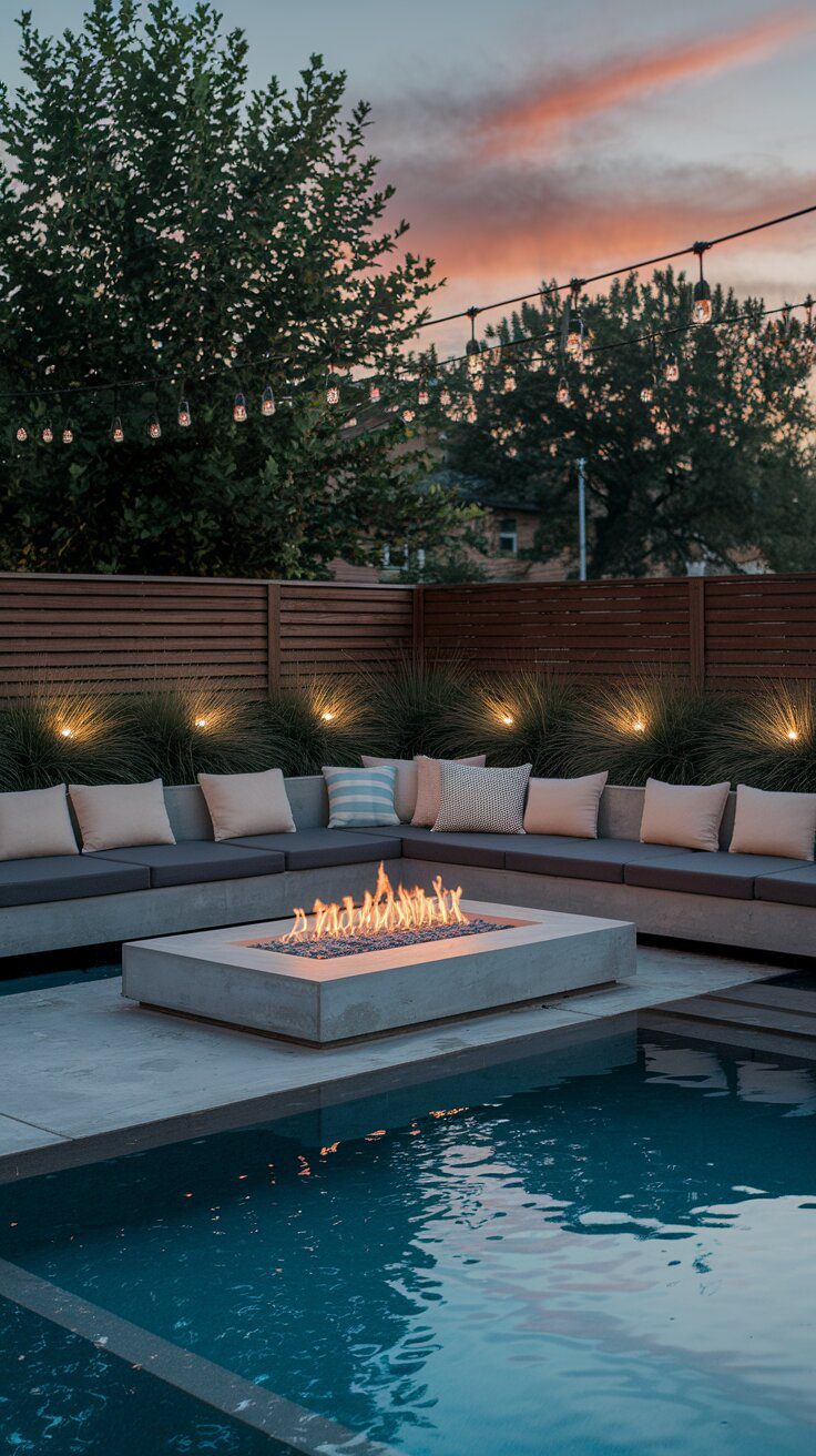 Backyard Pools with Fire Pits and Lounges - photo 2