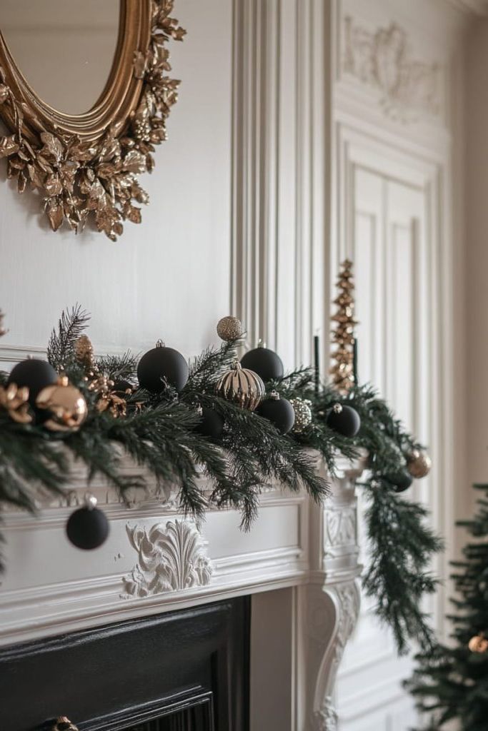 19. Elegant Black and White Garlands - photo 4