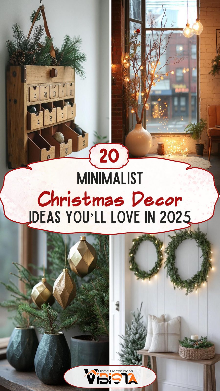 20 Minimalist Christmas Decor Ideas You’ll Love in 2025