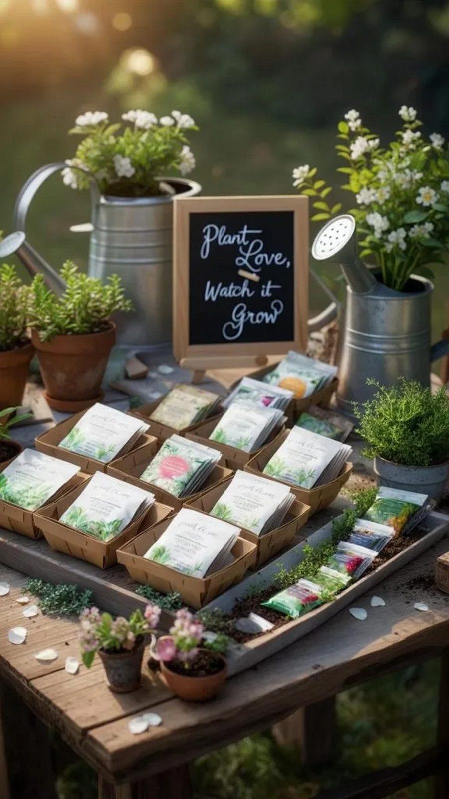 18. Seed Packet Favors For Wedding Guests