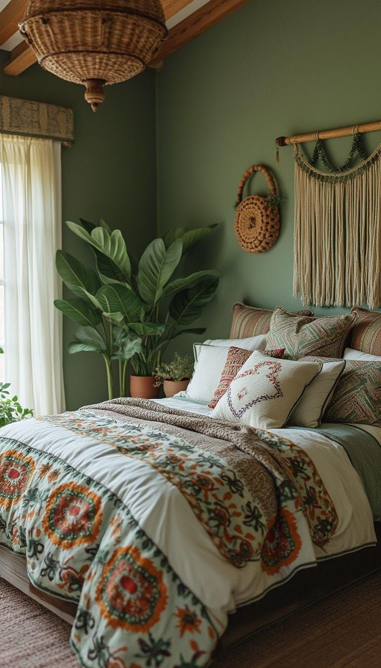 12. Mismatched Boho Decor