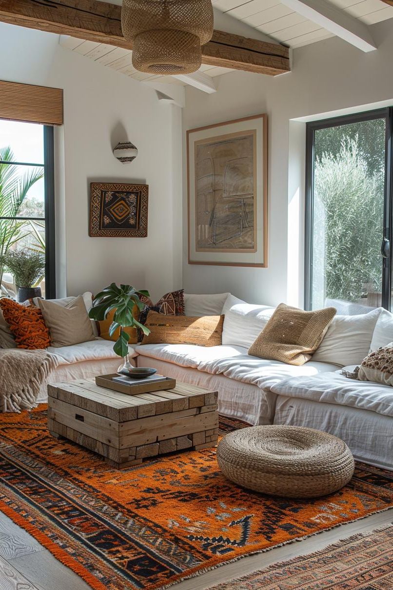 13. Gathering of Eccentric Floor Cushions - photo 4