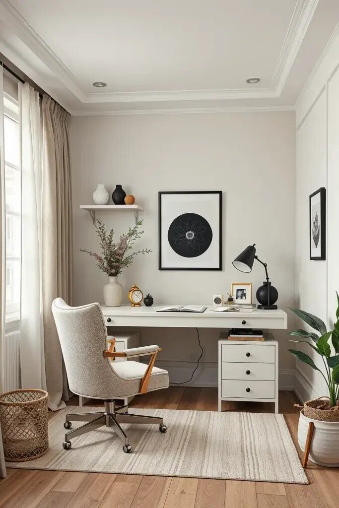 Monochrome Color Schemes For A Refined Office