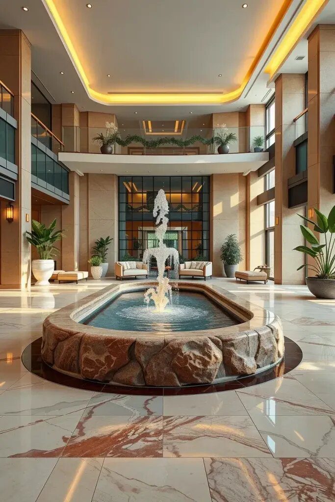 Water Features for Tranquil, Luxury Lobbies - photo 2
