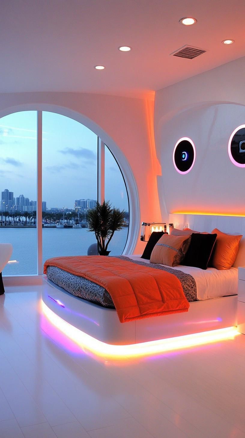 4. Modern LED Loft Space Inspiration - photo 3