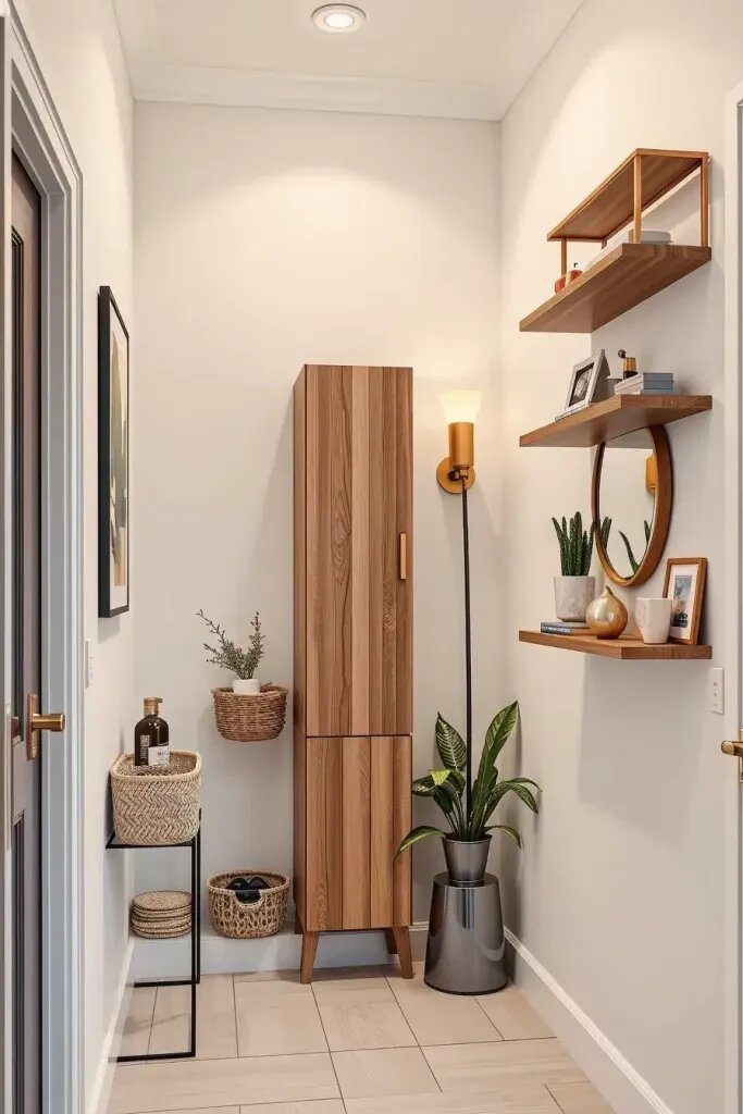 How to Turn Dead Hallway Corners Into Functional Spaces