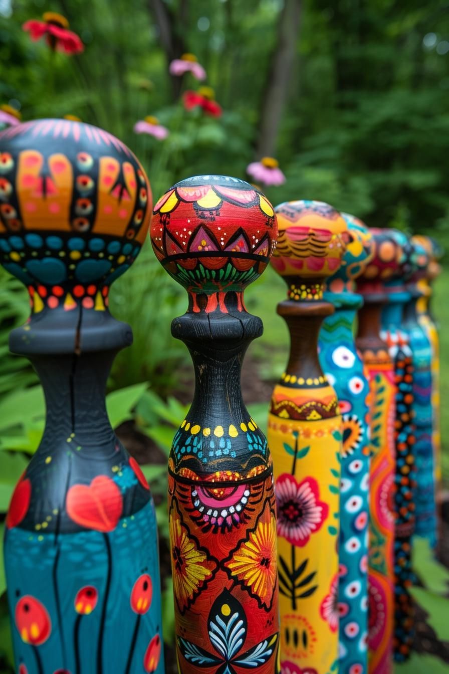 23. Garden Stake Art Inspiration