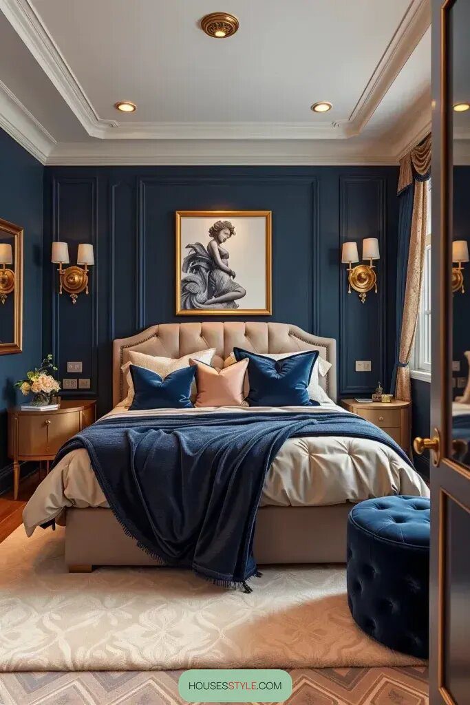Luxurious Color Palettes for a Stylish Bedroom - photo 2