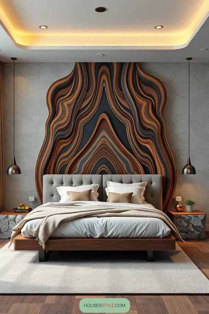Unleash Your Creativity with Unique Artistic Headboards