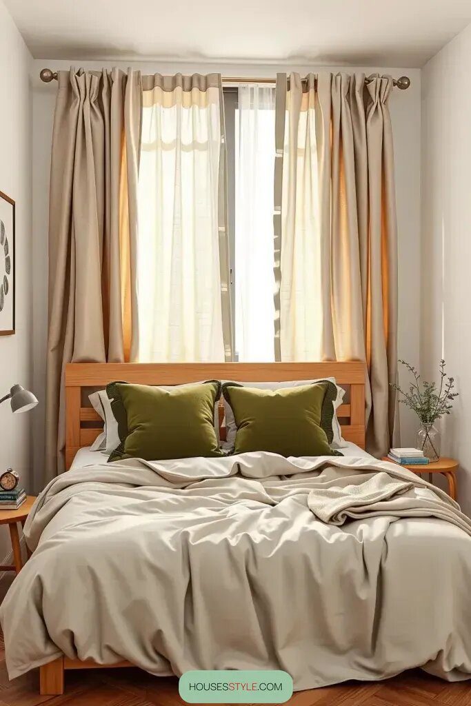 Color Schemes for Small Japandi Bedrooms - photo 2