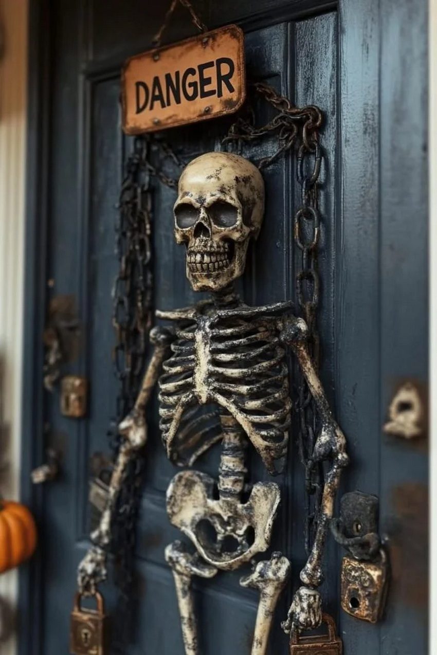 9. Spooky Metal Gate Decor Ideas - photo 2
