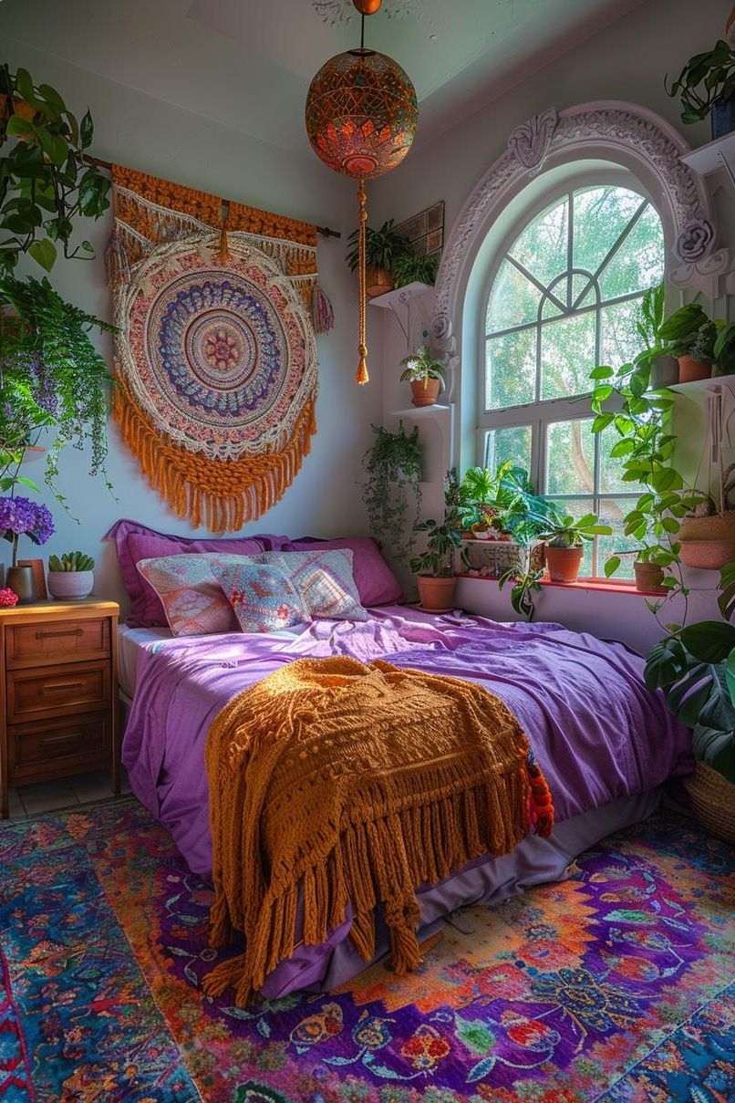 3. Boho Dorm Decor Ideas