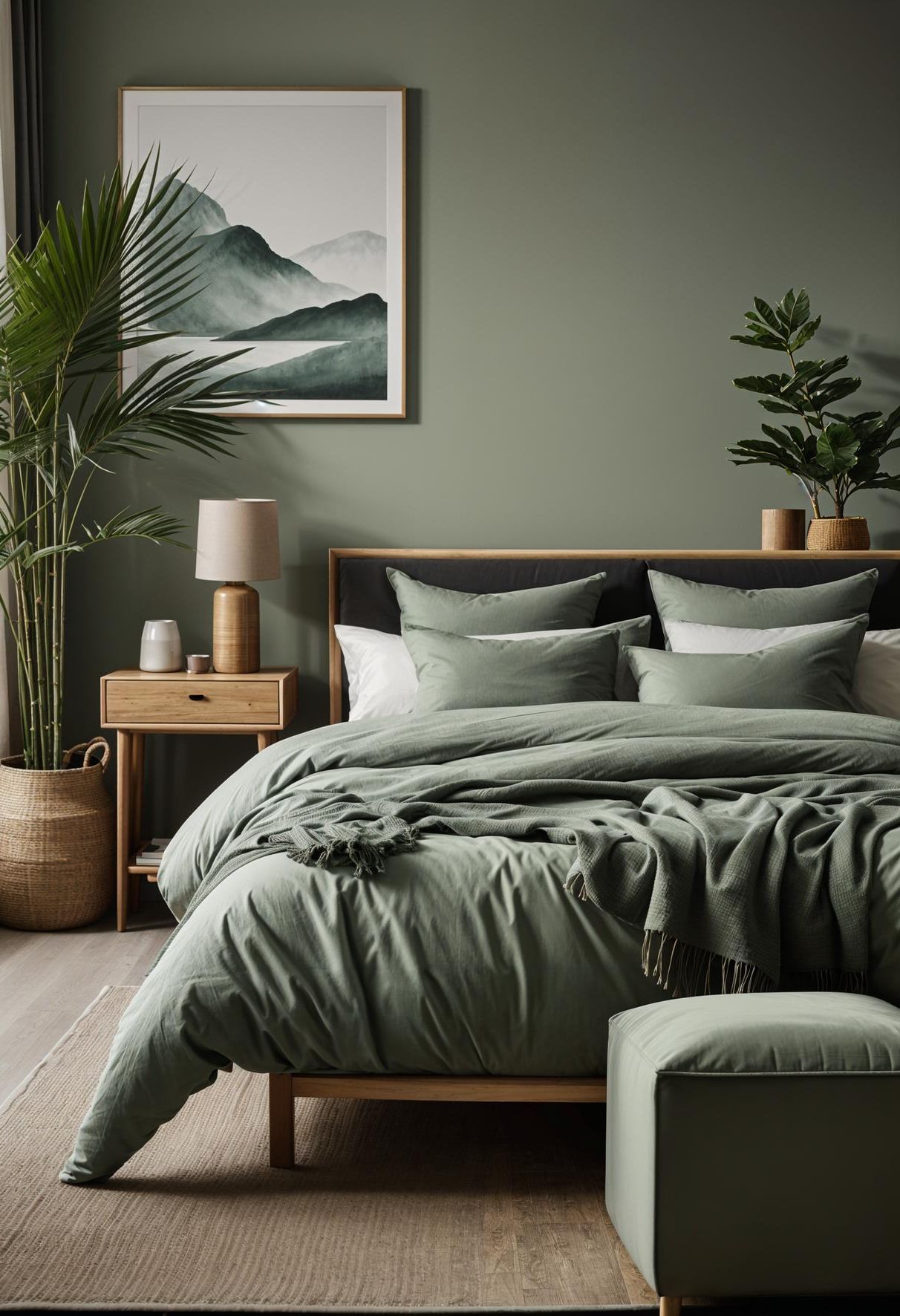 11. Sage Harmony for a Calm Bedroom - photo 2
