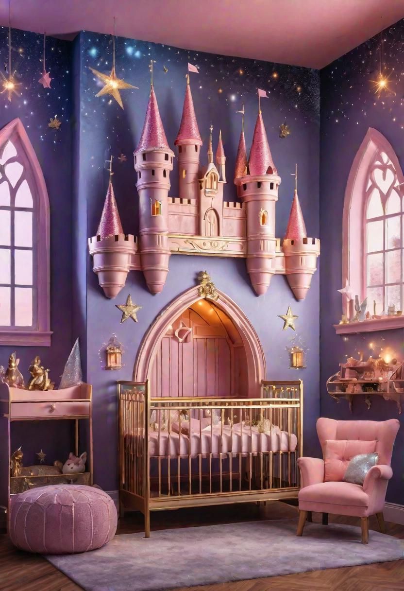 25. Dreamy Girl Nursery Decor