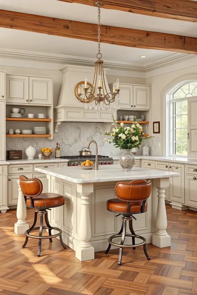 Functional Elegance in Classic Kitchen Islands
