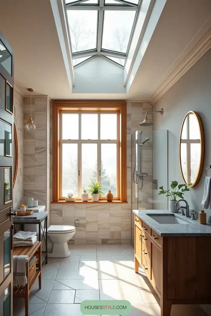 Using Skylights and Windows for Natural Light