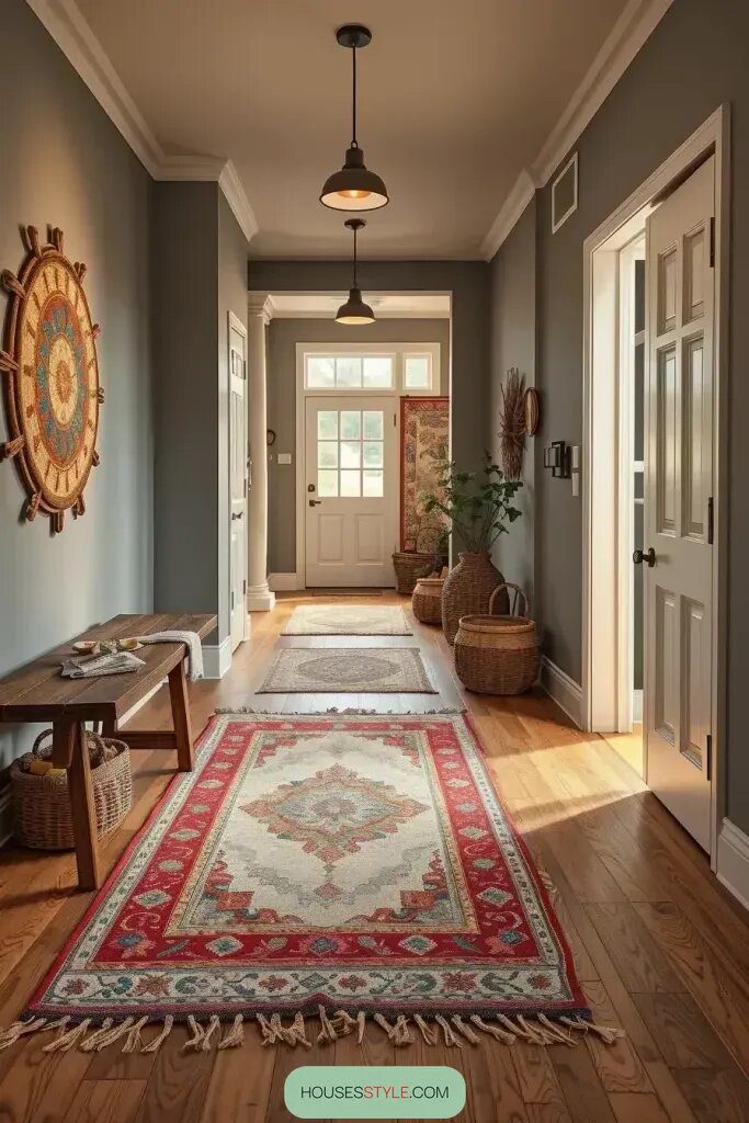 Layered Rugs for a Cozier Hallway - photo 2