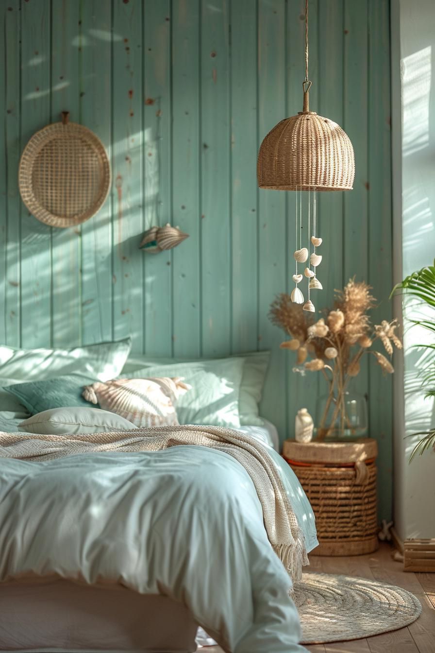 16. Seashell Wind Chime Window Decor