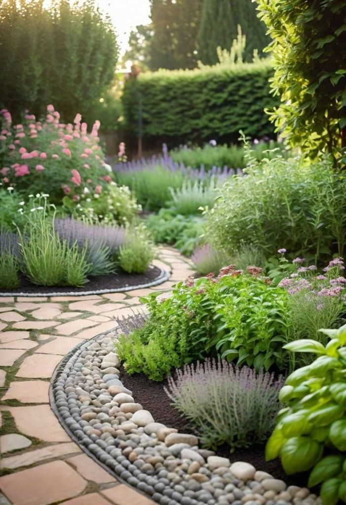7. Herb Garden with Decorative Edging - photo 2