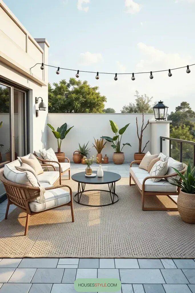 Designer Rugs To Upgrade Outdoor Spaces - photo 2