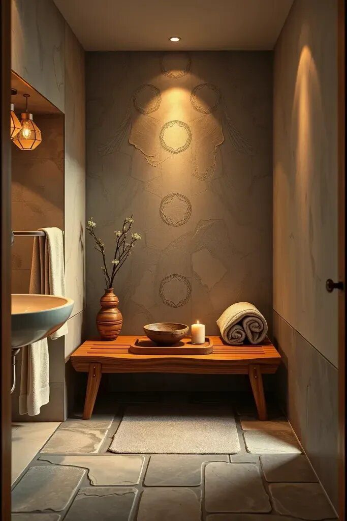 Quiet Corners for a Serene Bathroom