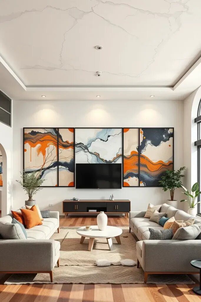Selecting Contemporary Art to Beautify Your Vertical Spaces