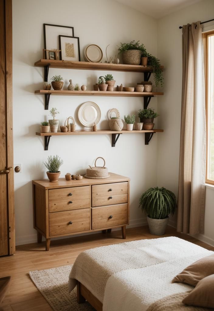 2. Artisan Clay Bedroom Decor