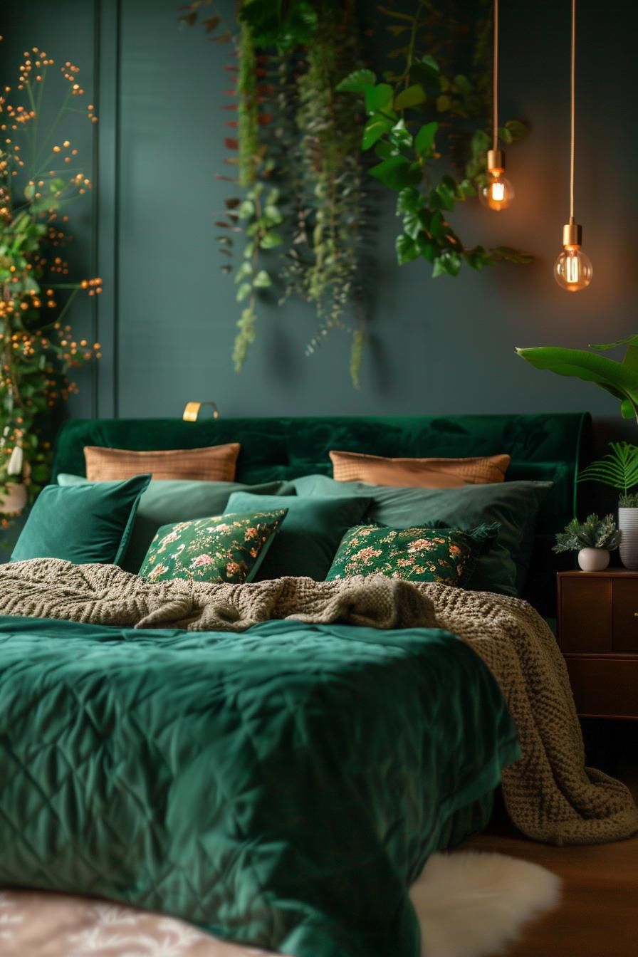 18. Luxe Forest Bedroom Decor - photo 2