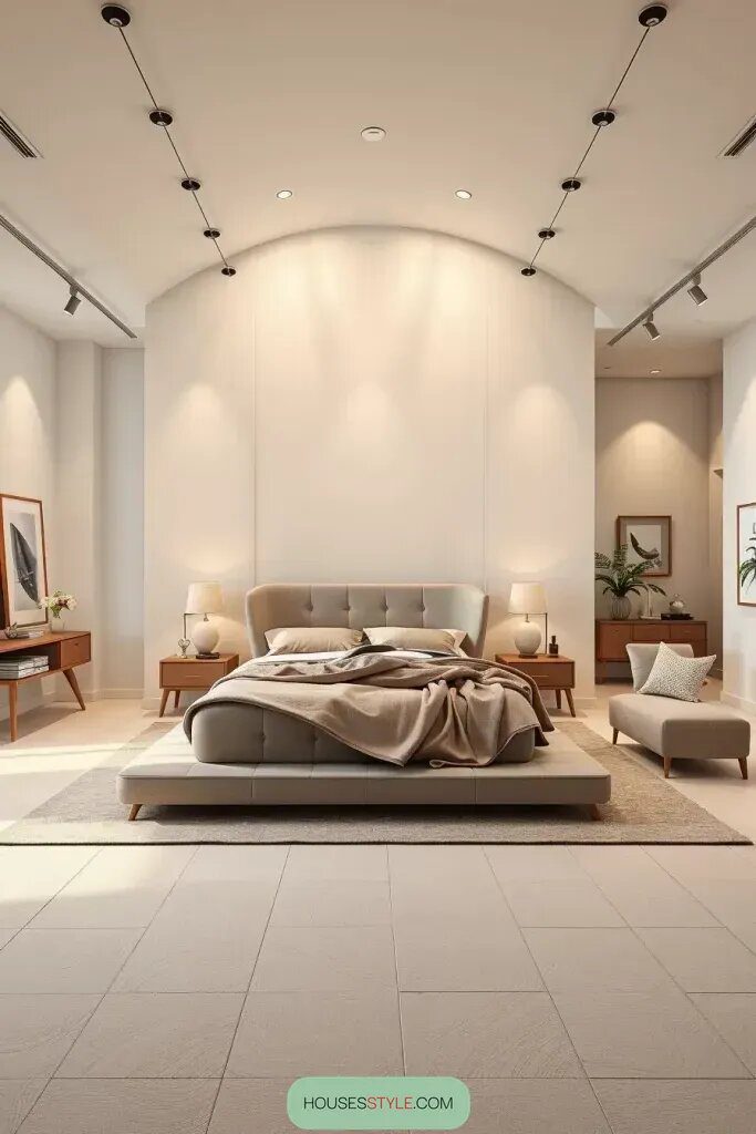 Crafting unique spaces around a focal point