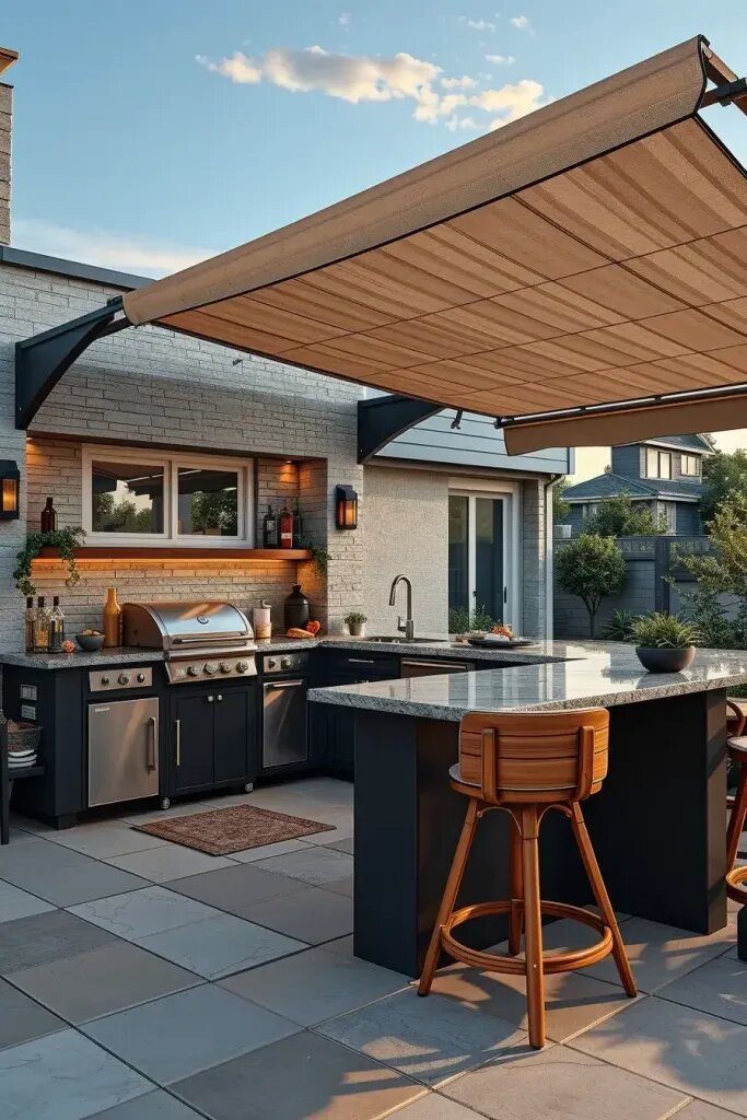 Sophisticated Outdoor Kitchens for Modern Cooking
