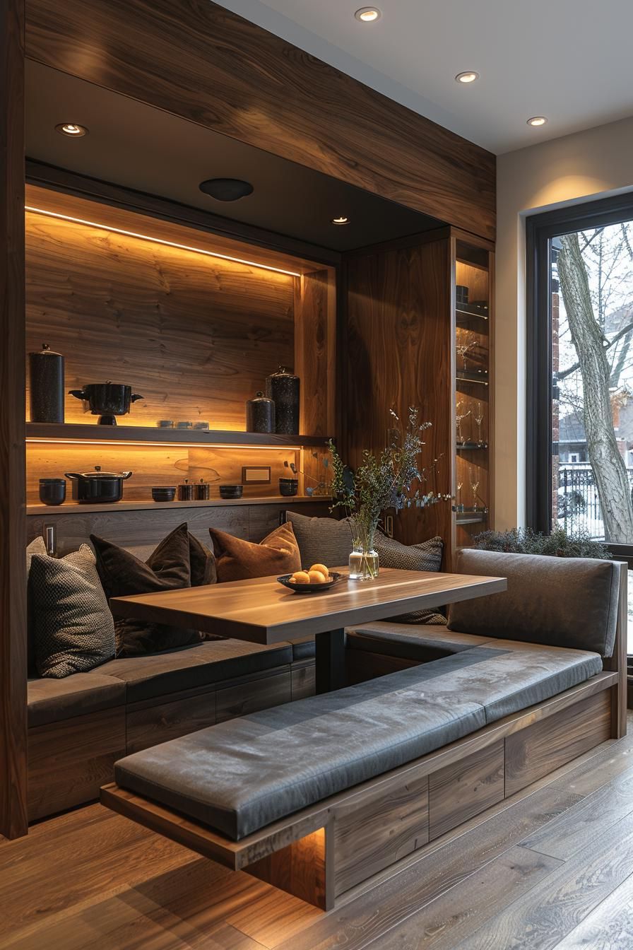 8. Built-In Breakfast Nook Ideas - photo 3
